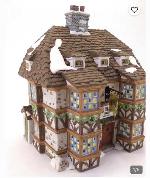 Heritage Village collection Dickens Village series, Sir John Falstaff Inn