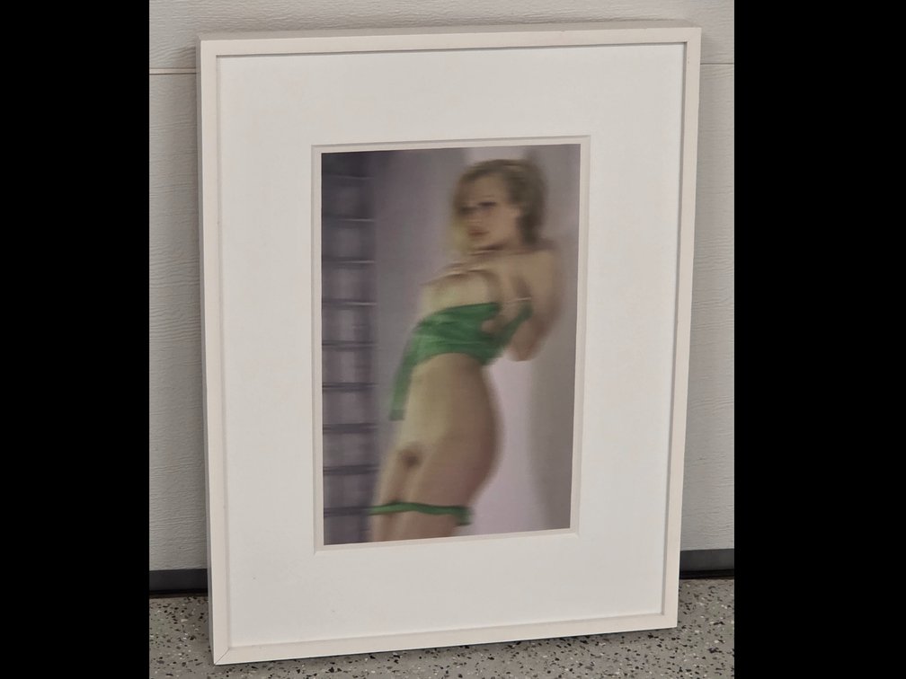 Photo Print of Nude Woman, Slightly Out of Focus