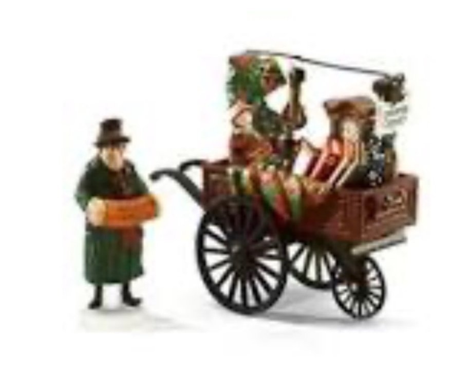 Department 56 Heritage Village Collection Chelsea Market Curiosities Monger & Cart, item #5827-0
