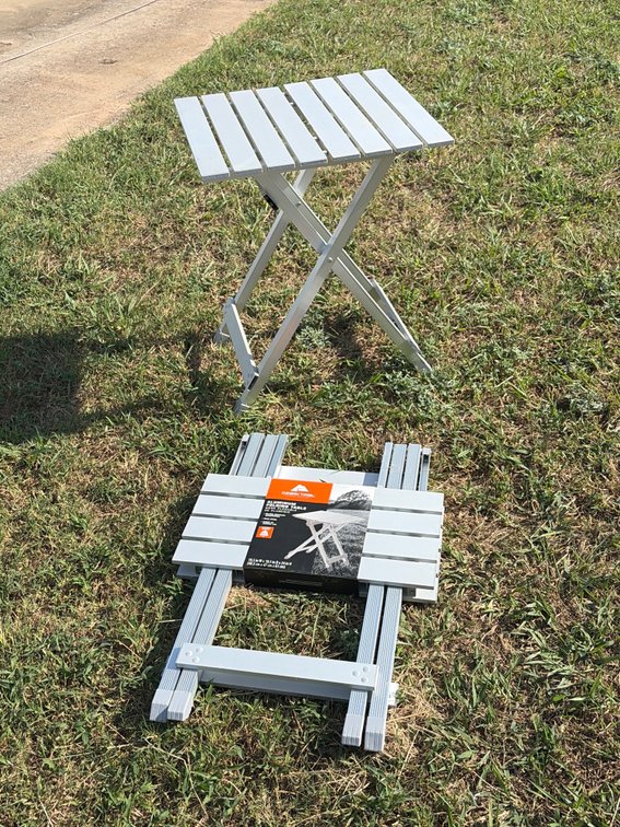 Ozark trails camping aluminum tables