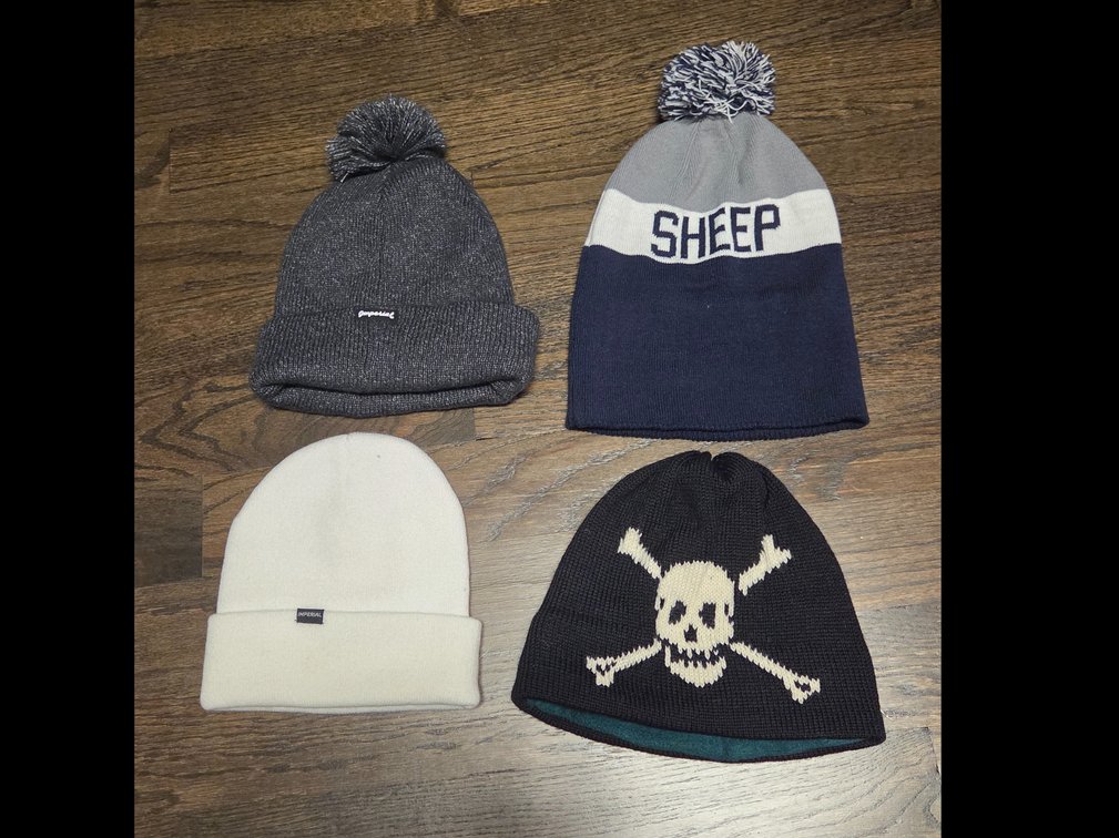 4 Beanies