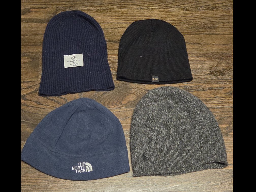 4 beanies