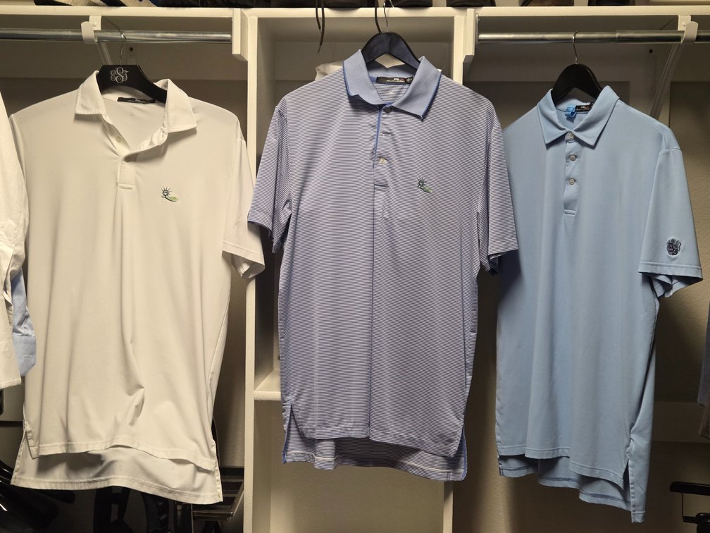 3 size M Ralph Lauren RLX Golf Shirts