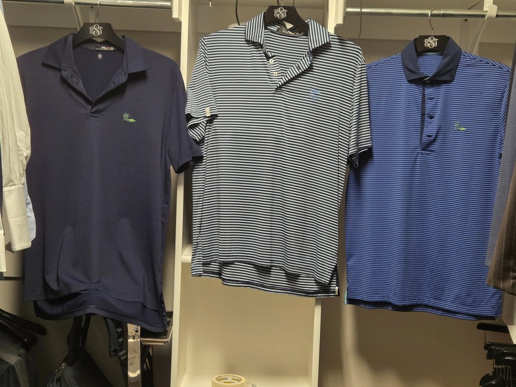 3 Size M Golf Shirts