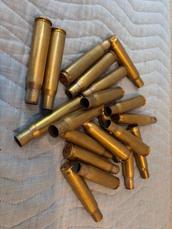 50 Cal brass