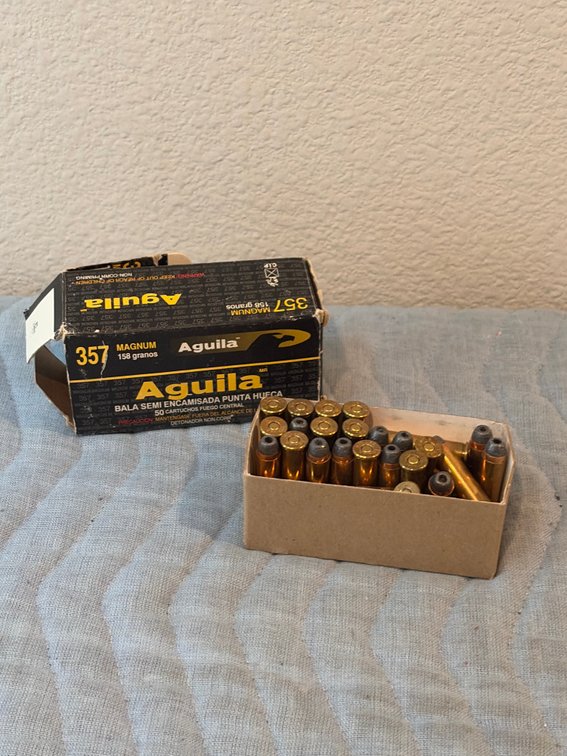 357 Magnum rounds 158 grain