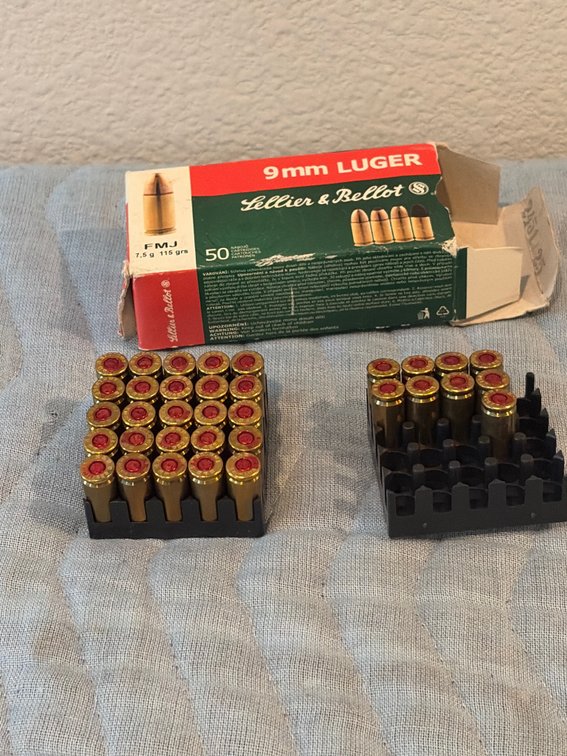 Lellier 9mm rounds