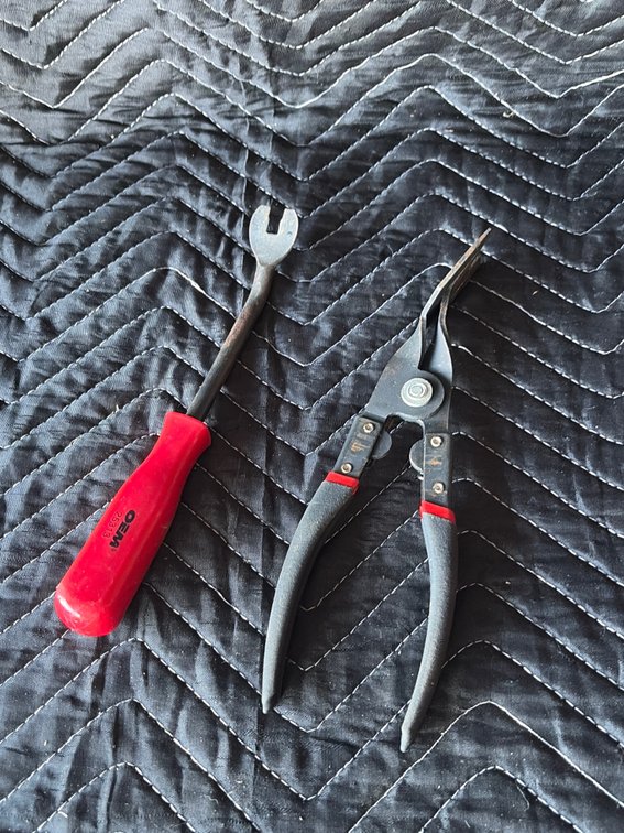 Interior and body panel removal tools