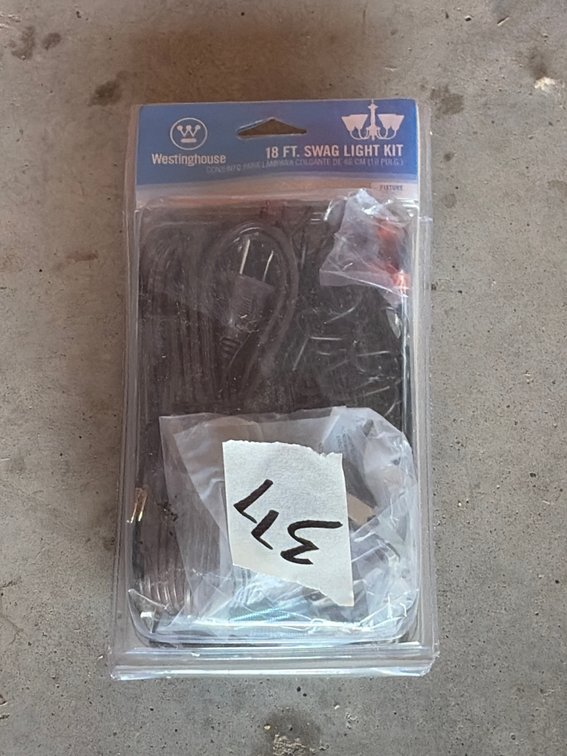 Westinghouse 18 foot swag light kit