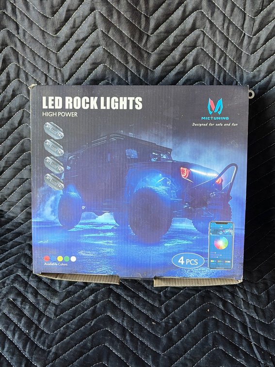 Mictuning LED rock lights, high power four piece