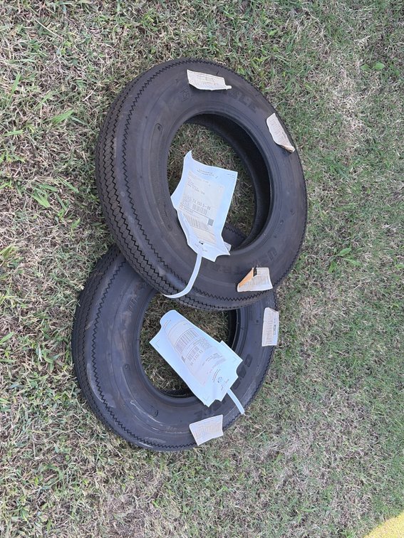 2-USA 5.30–12 new tires