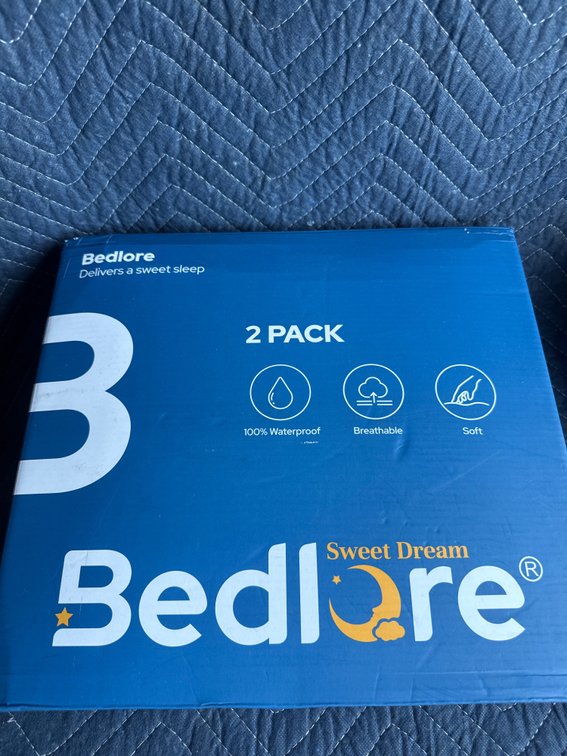 Bedlore Sweet Dream 2-Pack Waterproof Mattress Protector / Topper