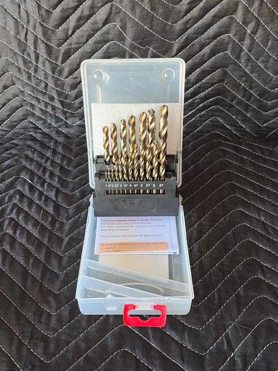 Stroton drillbit set
