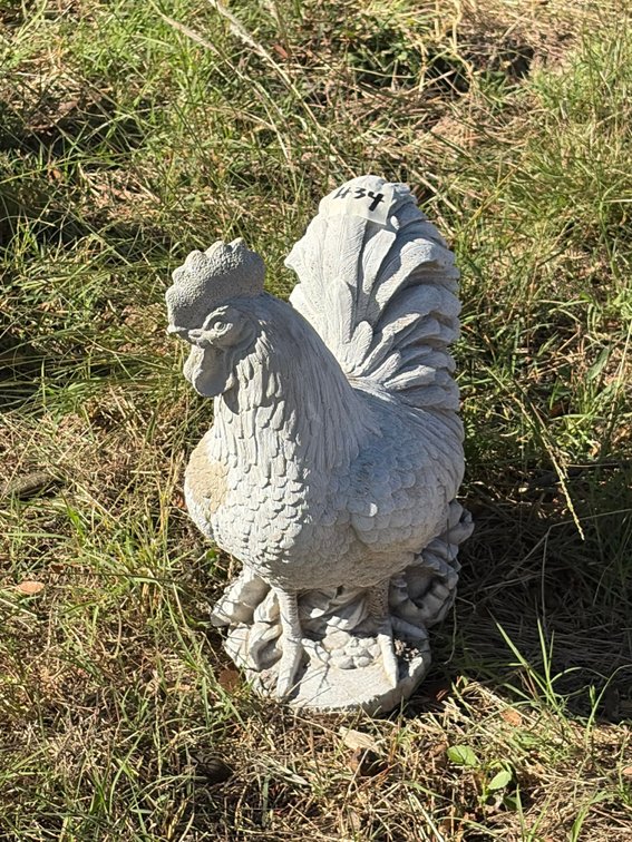 Concrete roaster of 13 inches