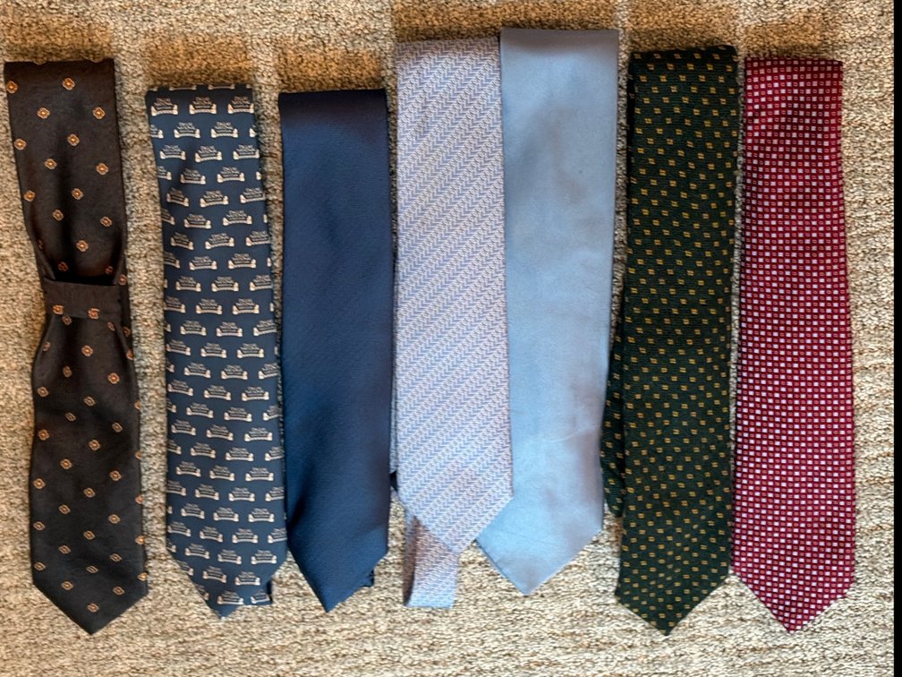 7 Designer ties