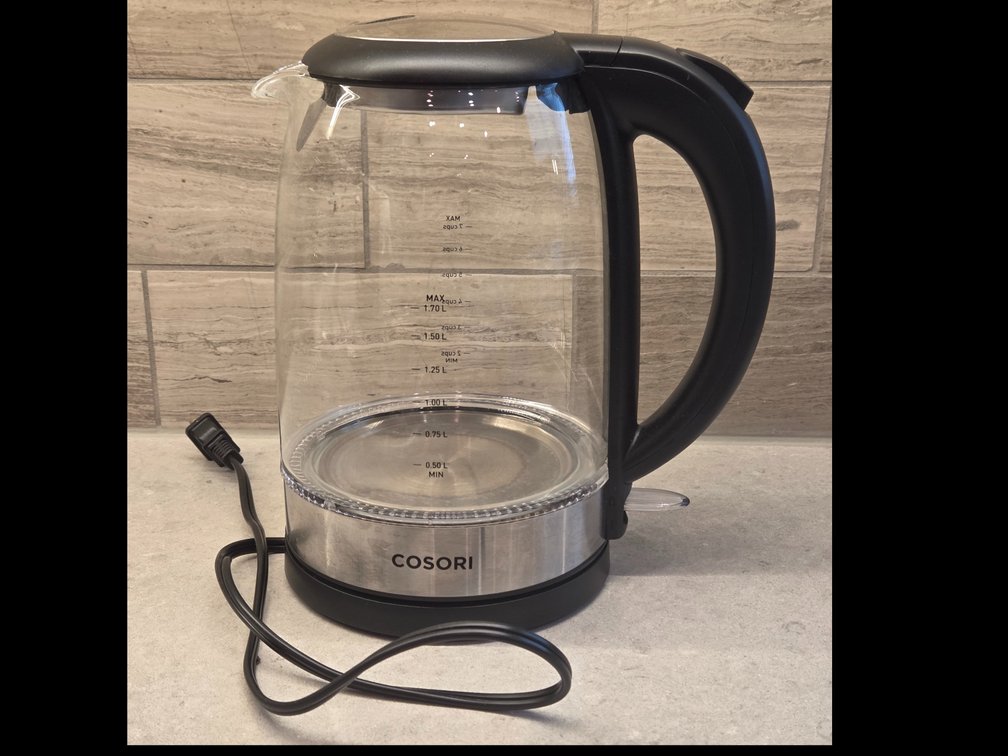 Cosori 1.7L Electric Glass Kettle