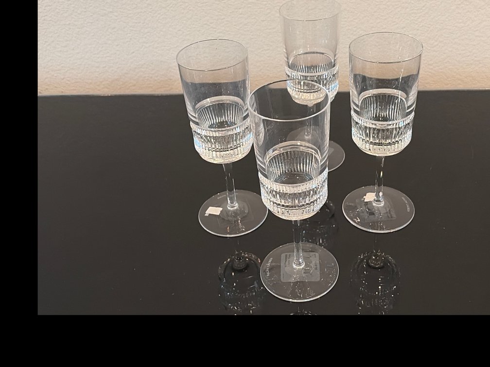 Ralph Lauren Broughton white wine stemware 4 ea