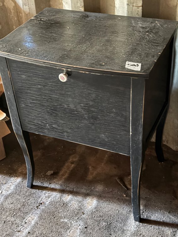 Antique drop front bureau