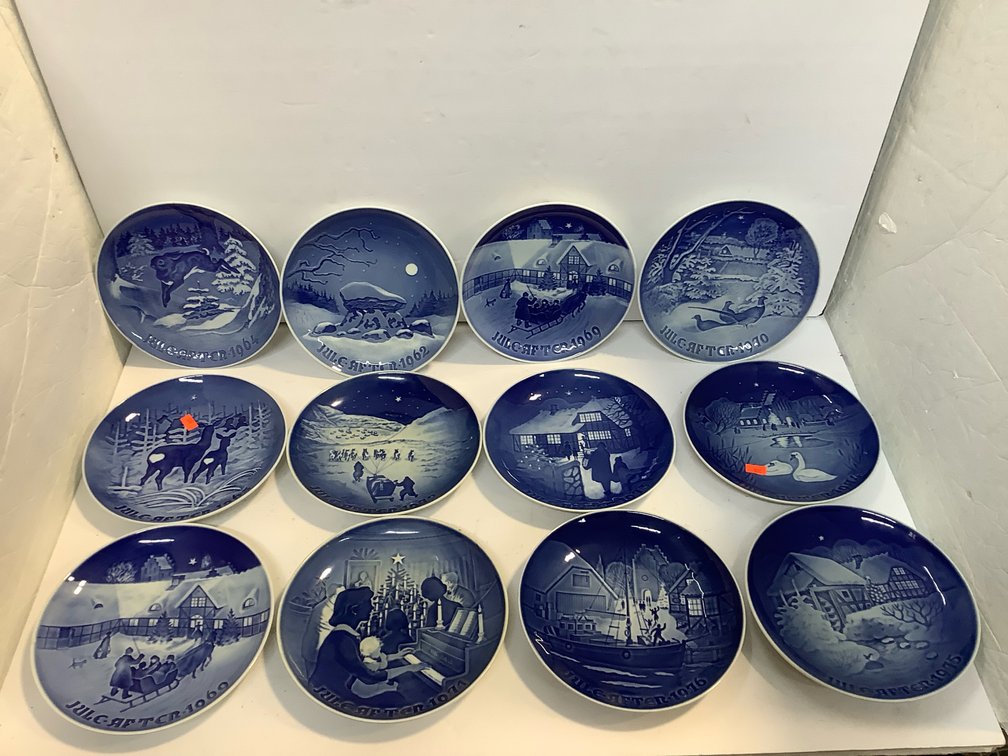 Stack of B & G plates