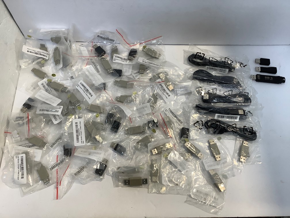 Assorted cords and adapters