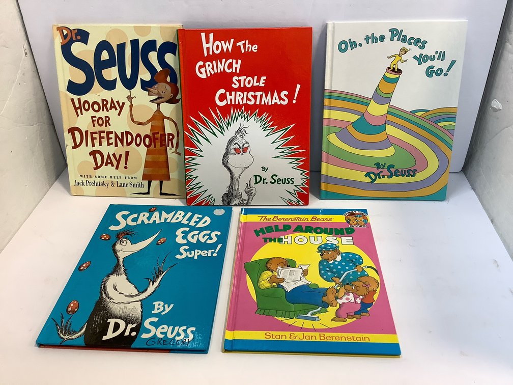 Dr. Seuss and Berenstain Bears books