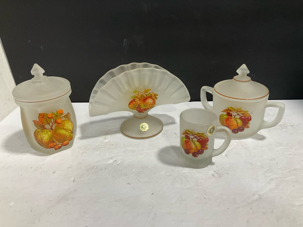 Westmoreland glass pieces