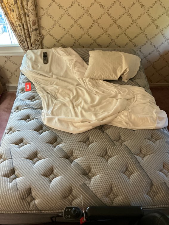 Tempo Ergo queen size power bed-Master bedroom