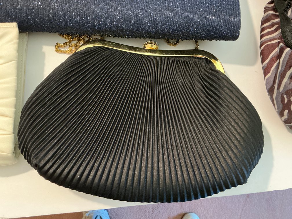 Assorted purses-Master bedroom