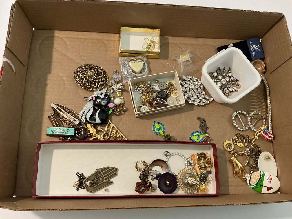 Assorted costume jewelry-Master bedroom