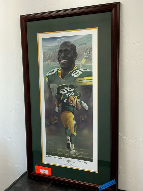 Framed A/P 42/50 “Driven” print with COA 24x42”