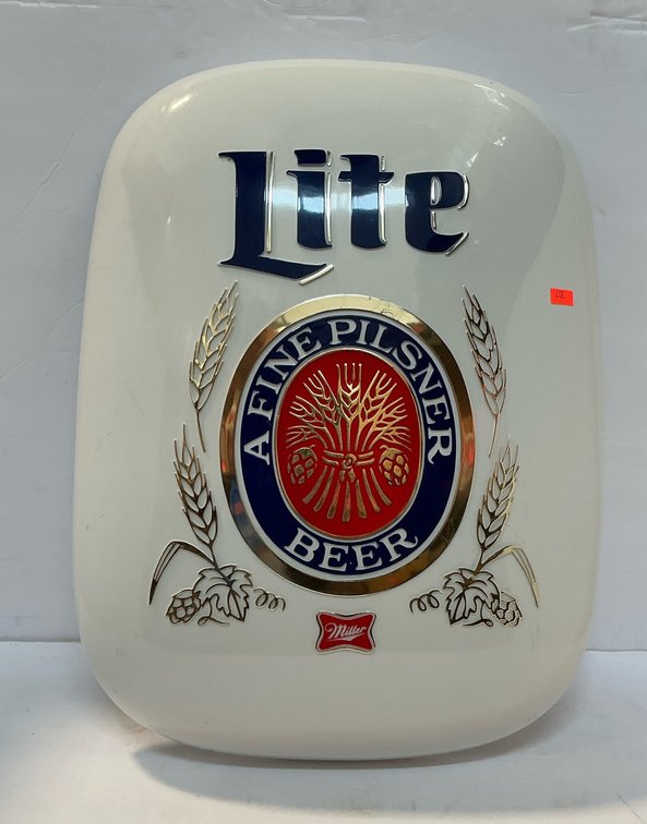 Miller Lite sign 14x18”