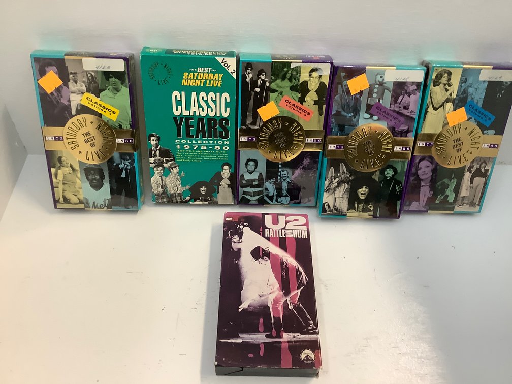 Saturday Night Live VHS tapes