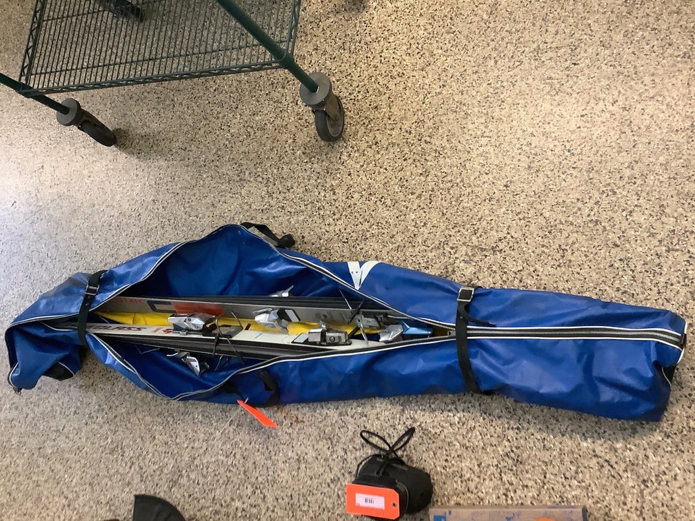 Two pair of skis