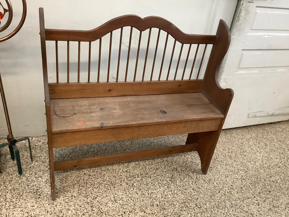 Wooden bench 37 x 11 x 36