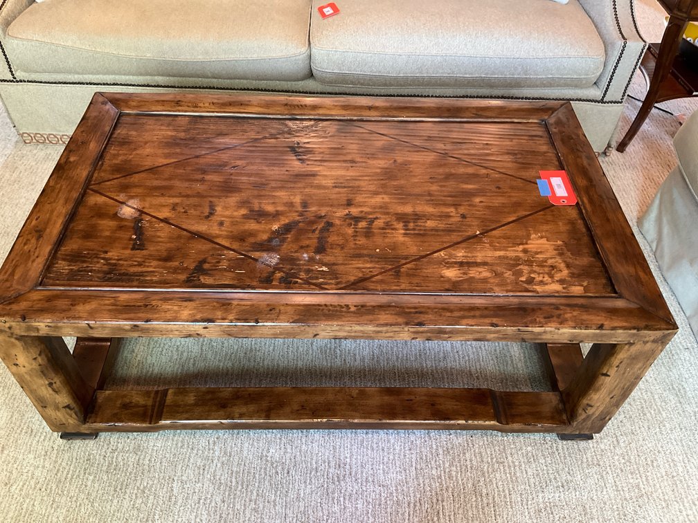 Rectangular coffee table 50x30x18”-Living room