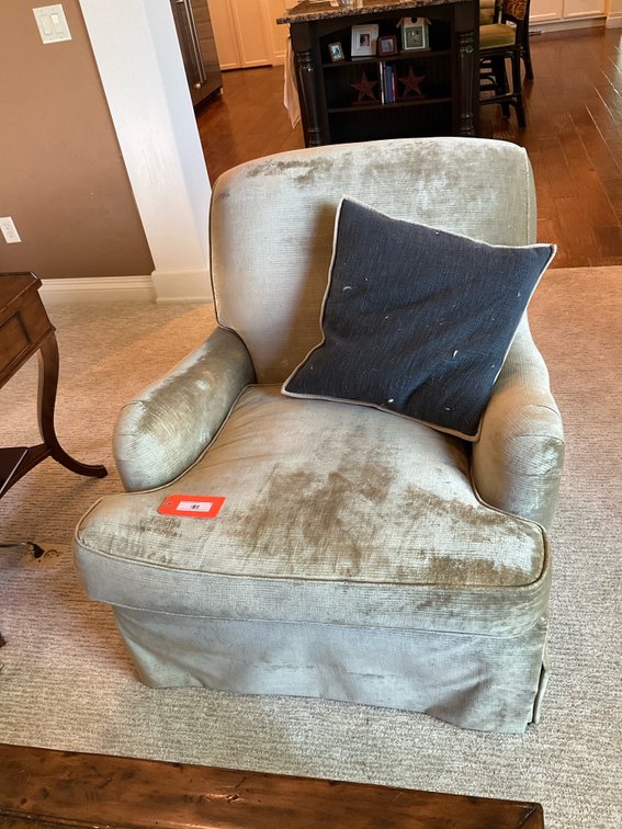 Lee Industries upholstered chair-Living room