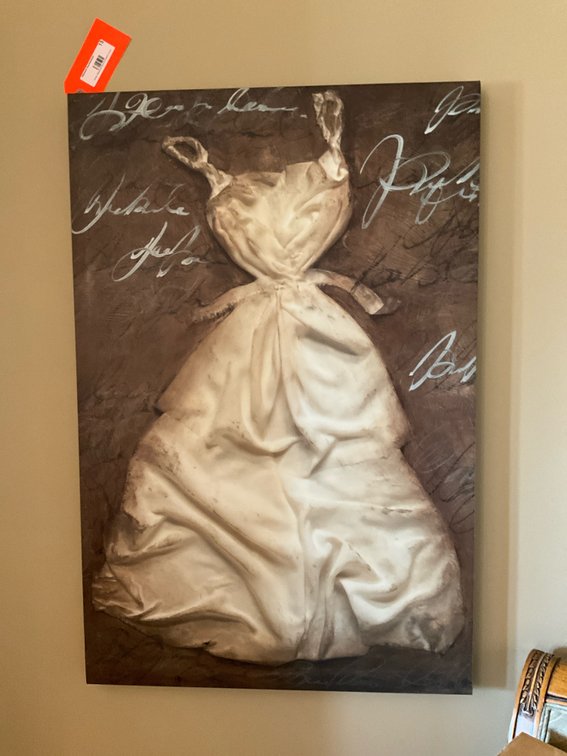 Canvas wall decorator 23x35”-Formal dining room