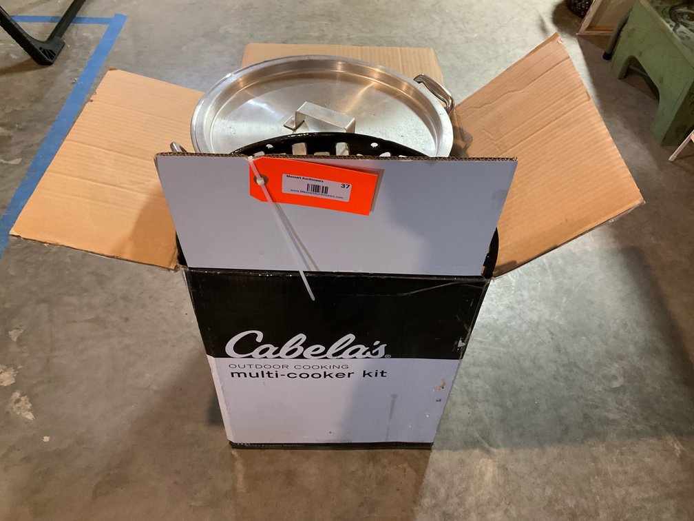 Cabelas multi cooker kit-Basement
