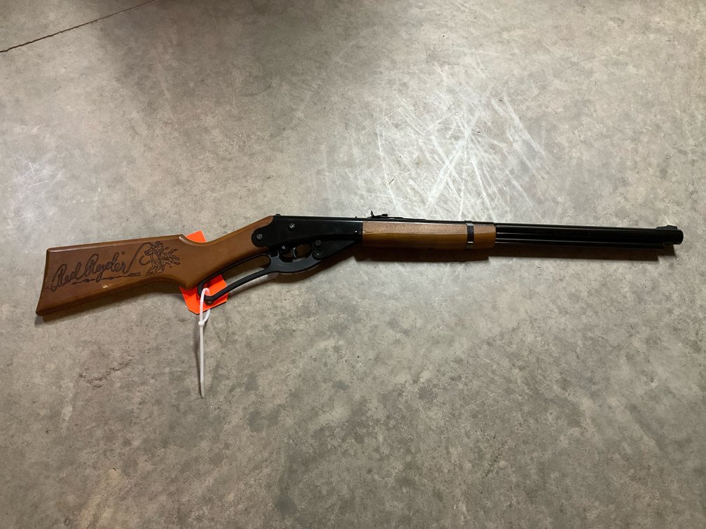 Red Ryder BB gun-Basement