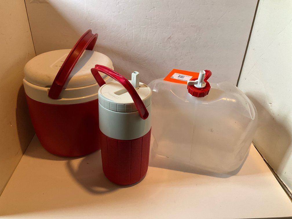 Water jug & water coolers-Basement