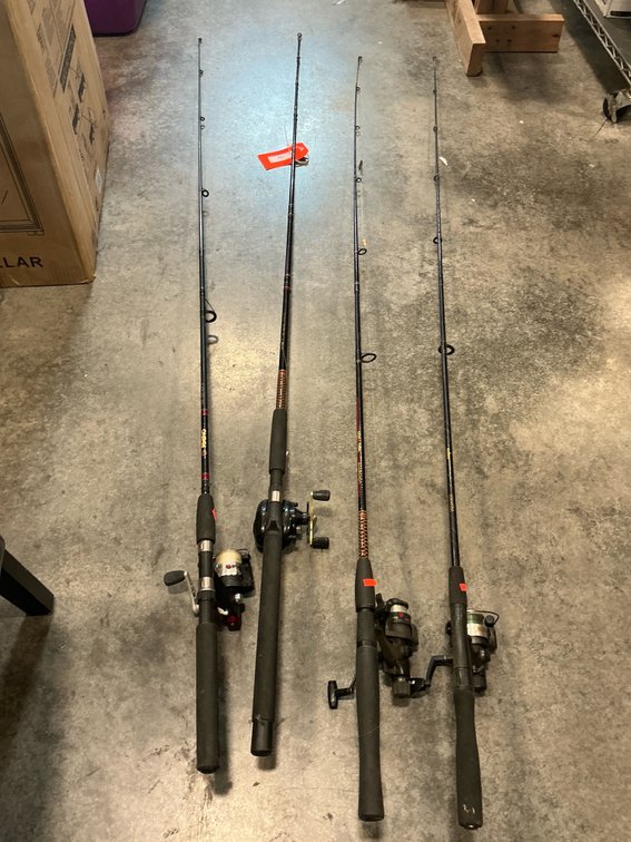 Fishing poles & reels