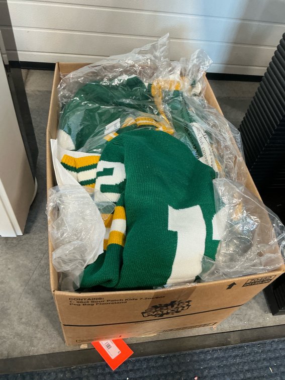 Case of new Packer sweaters Size M