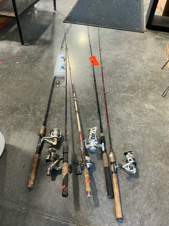 Fishing poles & reels