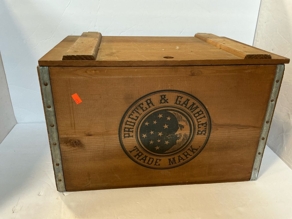 Proctor & Gamble Ivory wood crate