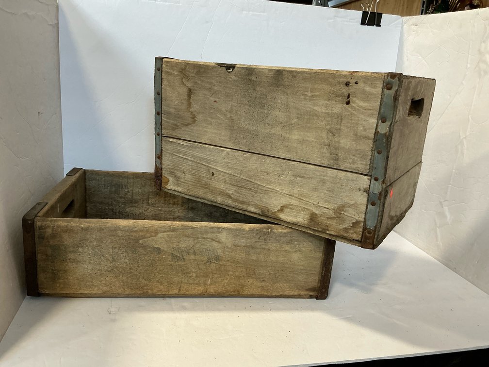 Wood crates