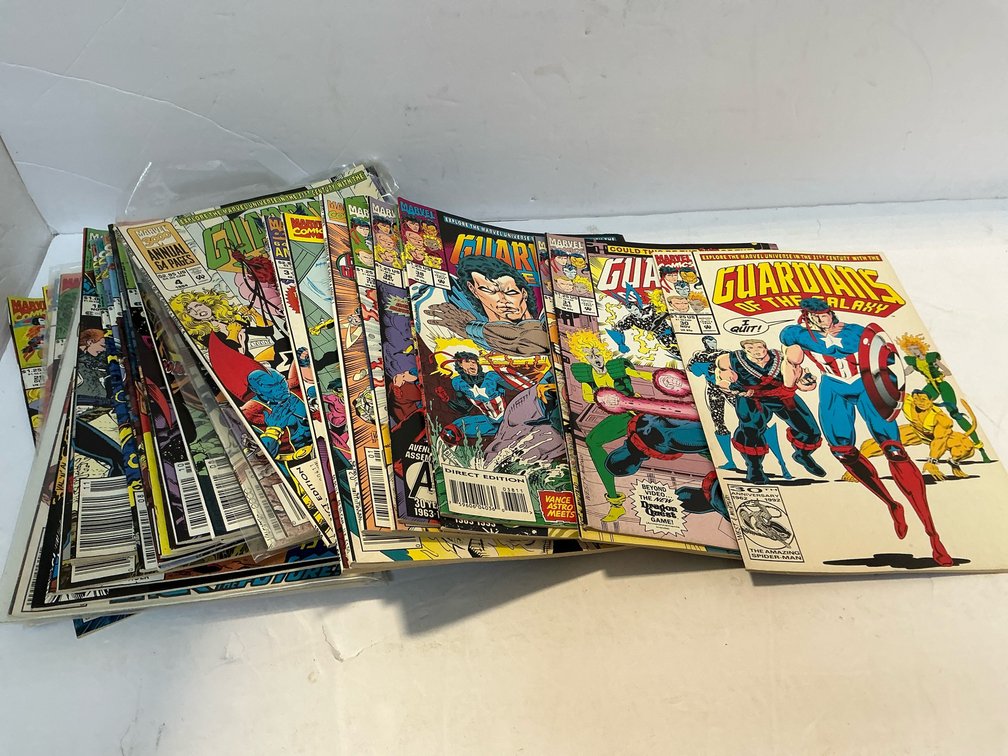 Assorted Marvel comic books