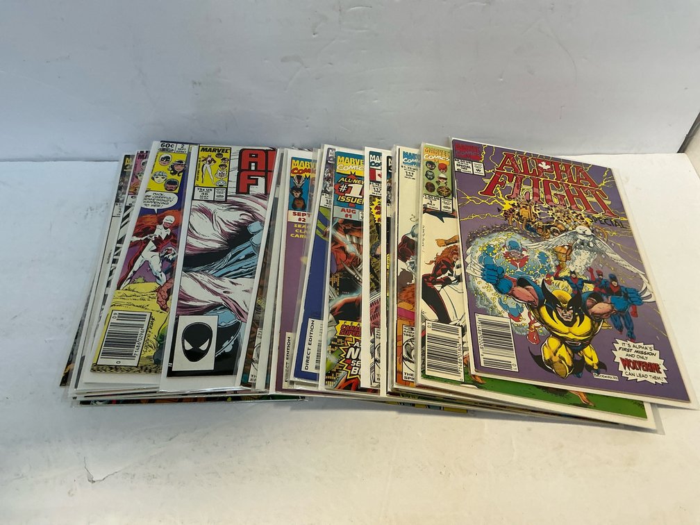 Assorted Marvel comic books