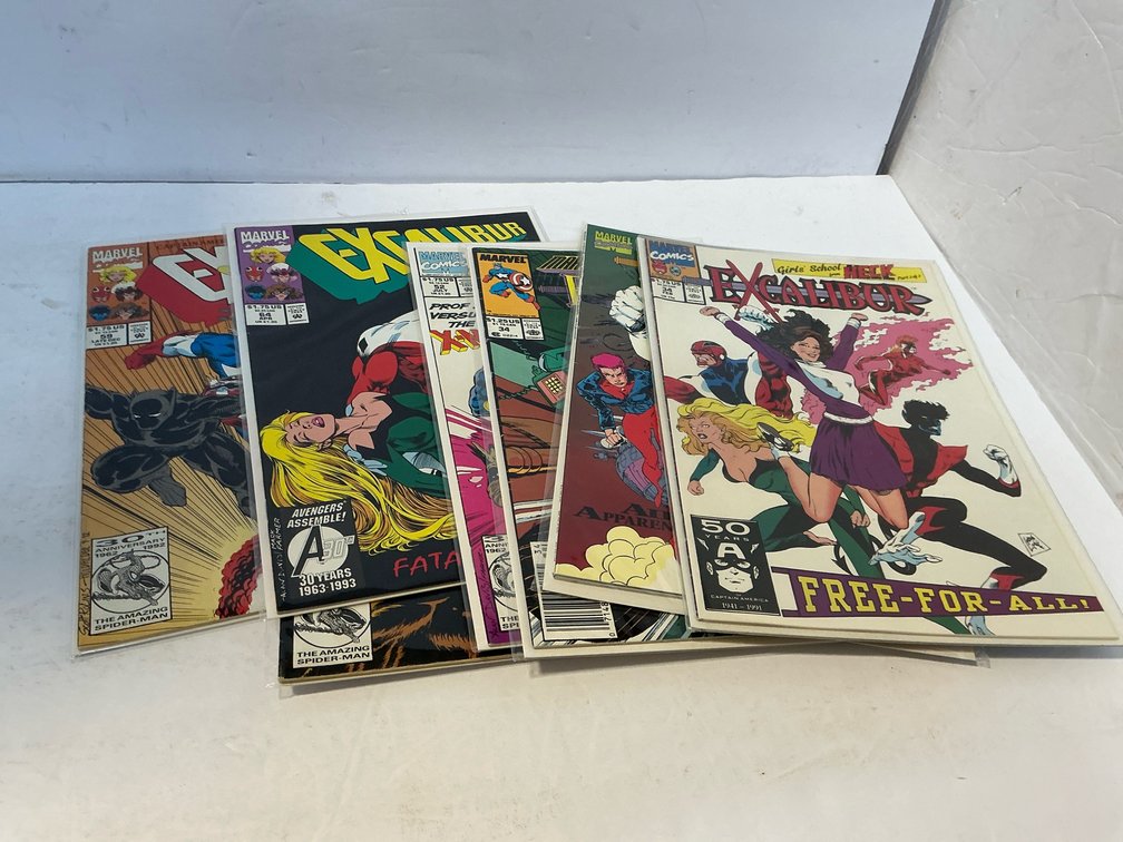 Assorted Marvel comic books