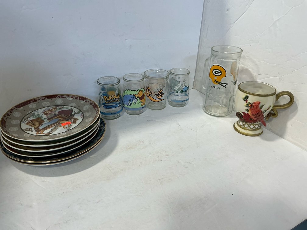 Collector plates & glasses