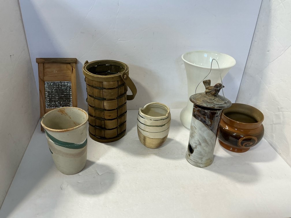 Assorted vases